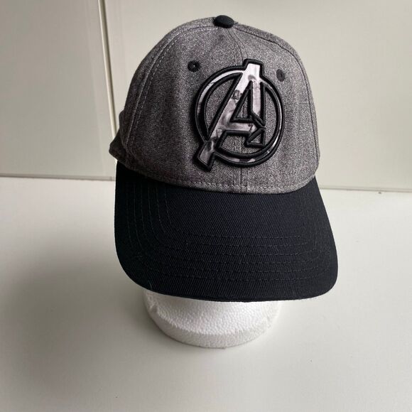 Marvel Avengers Age of ultron dark gray & black hat One size fits most 2012 - Picture 1 of 5